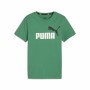 T shirt à manches courtes Enfant Puma Essentials+ Olive | Tienda24 Tienda24.eu