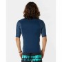 Camiseta de Manga Corta Hombre Rip Curl Waves Azul marino | Tienda24 Tienda24.eu