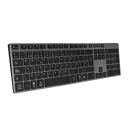 Teclado Inalámbrico Subblim SUB-KB-3ADE301 Gris Qwerty Español QWERTY Bluetooth 3.0 de Subblim, Teclados - Ref: M0300463, Pre...