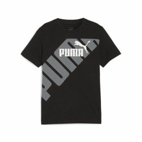 Camisola de Manga Curta Infantil Puma Ess Logo B | Tienda24 Tienda24.eu