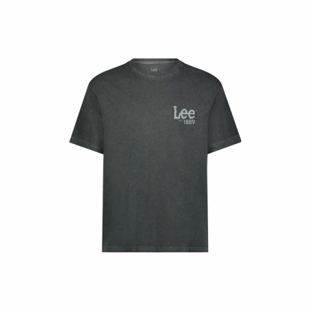 Herren Kurzarm-T-Shirt Lee Loose Logo Schwarz | Tienda24 Tienda24.eu