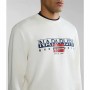 Sudadera sin Capucha Hombre Napapjiri B-Aylmer C Blanco | Tienda24 Tienda24.eu