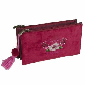 Portatodo Triple Coquette 16007090700 Fucsia 21 x 11 x 5 cm de Coquette, Estuches - Ref: M0300663, Precio: 14,94 €, Descuento: %