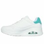 Sapatilhas de Desporto Mulher Skechers Uno - Pop Branco | Tienda24 Tienda24.eu