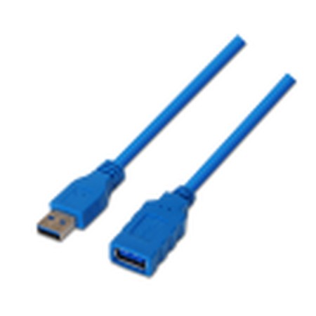 Câble USB Aisens Bleu 1 m (1 Unité) de Aisens, Câbles USB - Réf : S5628377, Prix : 3,57 €, Remise : %