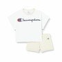 Conjunto Desportivo para Crianças Champion Essentials Marrom claro | Tienda24 Tienda24.eu