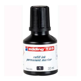 Tinta Edding T 25 Branco Preto (1 Unidade) de Edding, Frascos de tinta - Ref: M0300984, Preço: 6,72 €, Desconto: %