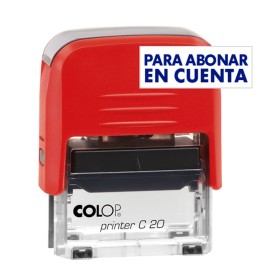 Stamp Colop 141686 White Black Red by Colop, Stamps and stamping materials - Ref: M0301123, Price: 9,16 €, Discount: %