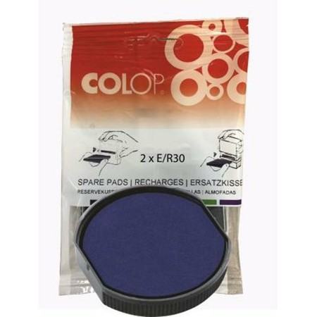 Timbre Colop 107386 Bleu Noir de Colop, Timbres et matériaux pour timbres - Réf : M0301146, Prix : 10,60 €, Remise : %