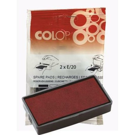 Cuscinetto Colop 107163 Rosso Plastica di Colop, Timbri e materiali per timbri - Rif: M0301157, Prezzo: 6,84 €, Sconto: %