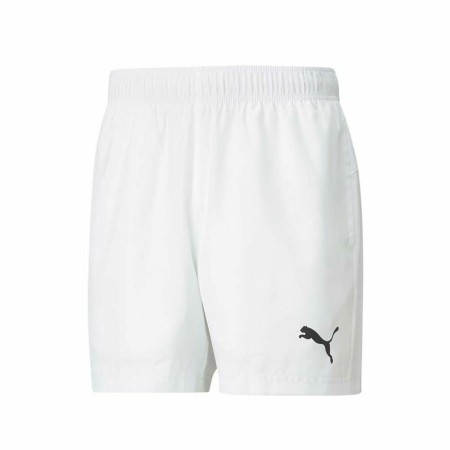 Pantalones Cortos Deportivos para Hombre Puma Active Woven M Blanco | Tienda24 Tienda24.eu