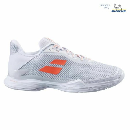 Zapatillas de Padel para Adultos Babolat Jet Tere Clay 42832 Blanco | Tienda24 Tienda24.eu