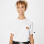 Camiseta de Manga Corta Mujer Ellesse Annifa Blanco | Tienda24 Tienda24.eu