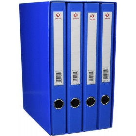 Arquivador modular Grafoplas 7282430 Azul Pasta com argolas x 4 de Grafoplas, Arquivadores - Ref: M0301396, Preço: 19,06 €, D...