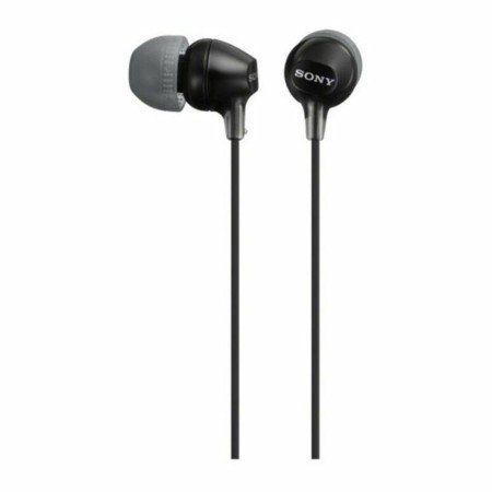 Headphones Sony in-ear Black | Tienda24 Tienda24.eu