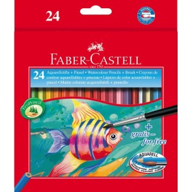 Aquarellstifte Faber-Castell 114425 Bunt 24 Stücke von Faber-Castell, Farben - Ref: M0301486, Preis: 10,27 €, Rabatt: %