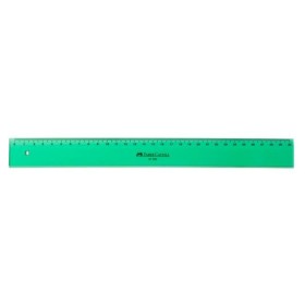 Règle Faber-Castell 814 Vert Plastique de Faber-Castell, Rapporteurs géométriques - Réf : M0301500, Prix : 8,60 €, Remise : %