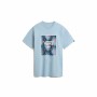 Herren Kurzarm-T-Shirt Vans VN0A5E7YCZI1 Himmelsblau | Tienda24 - Global Online Shop Tienda24.eu