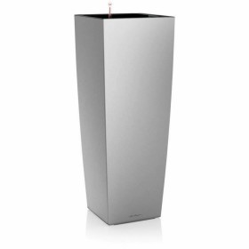 Conjunto de vasos 34 x 34 x 58 cm Natural Preto Metal Bambu (2 Unidades) | Tienda24 Tienda24.eu