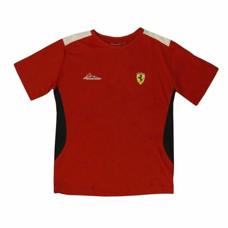 Maglia a Maniche Corte per Bambini Precisport Ferrari Rosso (14 Anni) | Tienda24 - Global Online Shop Tienda24.eu