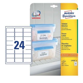 Etisuettes Avery L7970-25 Blanc Papier Plastique de Avery, Étiquettes adhésives et autocollants - Réf : M0302487, Prix : 19,0...