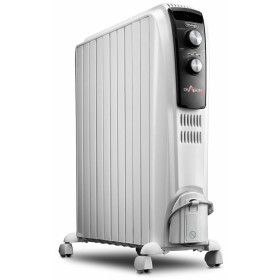 Oil-filled Radiator (9 chamber) EDM 07124 White 2000 W | Tienda24 Tienda24.eu