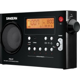 Radio Sangean PR-D7 Noir de Sangean, Radio portables - Réf : S6504994, Prix : 79,40 €, Remise : %