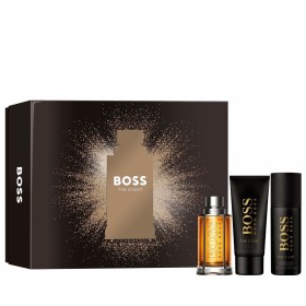Set de Parfum Homme Hugo Boss EDT BOSS The Scent 3 Pièces