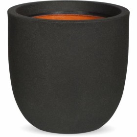 Cache-pot Capi Europe Noir Plastique Ovale Ø 43 cm de Capi Europe, Cache-pots - Réf : S71008835, Prix : 86,35 €, Remise : %