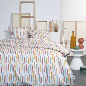 Duvet cover set HappyFriday Mr Fox Grandma Multicolour Single 2 Pieces | Tienda24 Tienda24.eu