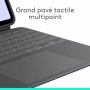 Tablet Tasche Logitech iPad Pro Schwarz Grau Graphit AZERTY QWERTY Qwerty US | Tienda24 - Global Online Shop Tienda24.eu