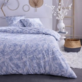 Duvet cover set Alexandra House Living White King size 5 Pieces | Tienda24 Tienda24.eu