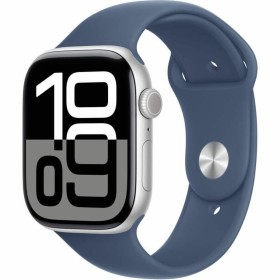 Montre intelligente Apple Watch Series 10 Bleu Argenté 46 mm de Apple, Montres connectées - Réf : S71009800, Prix : 598,60 €,...