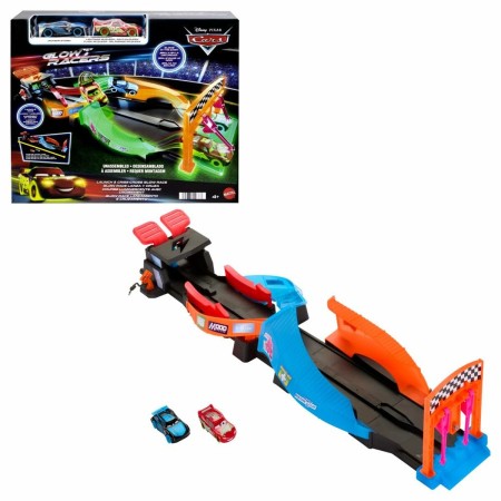 Launcher Track Mattel Glow Racers Glow in the dark | Tienda24 - Global Online Shop Tienda24.eu