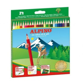 Matite colorate Alpino AL010658 Multicolore 24 Pezzi di Alpino, Materiali da disegno - Rif: M0303111, Prezzo: 7,11 €, Sconto: %