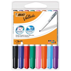 Whiteboard marker Bic 1199001748 polystyrene 8 Pieces (8 Pieces) by Bic, Bookmarks - Ref: M0303119, Price: 10,66 €, Discount: %