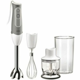 Handrührgerät Braun MQ 525 Omelette Grau Weiß/Grau 600 W von Braun, Hand- Standmixer - Ref: S7112970, Preis: 72,79 €, Rabatt: %