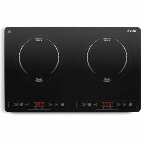 Placa Eléctrica de Cocción Haeger HP-02B.013A Negro 2 Fogones Multicolor 2250W | Tienda24 - Global Online Shop Tienda24.eu