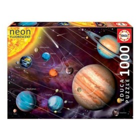 Puzzle Sistema Solar Neon Fluorescent Educa 14461 (1000 pcs) de Educa, Puzzles - Ref: S7123890, Preço: 32,86 €, Desconto: %