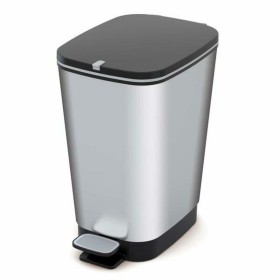 Cubo de basura Kitchen Move Acero Inoxidable 30 L Gris | Tienda24 - Global Online Shop Tienda24.eu