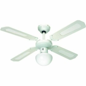 Ventilateur de Plafond avec Lumière FARELEK BALI 50 W de FARELEK, Ventilateurs de plafond avec lampe intégrée - Réf : S713708...