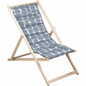 Chaise longue inclinable Aktive A rayures 153 x 33 x 47 cm | Tienda24 Tienda24.eu