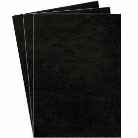 Capas de encadernação Fellowes Delta Preto A4 Papel 100 Unidades (100 Unidades) de Fellowes, Capas de encadernação - Ref: M03...