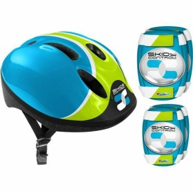 Kit casco e ginocchiere Azzurro Gomitiere di BigBuy Sport, Protezioni per bambini - Rif: S7144516, Prezzo: 44,88 €, Sconto: %