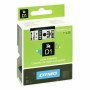 Laminated Tape for Labelling Machines Dymo S0720930 White/Black Black/White by Dymo, Printer toners and inks - Ref: M0303554,...