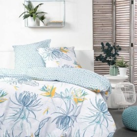 Juego de funda nórdica Alexandra House Living Brenda Multicolor Cama de 180 3 Piezas | Tienda24 Tienda24.eu