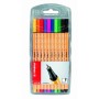 Felt-tip pens Stabilo Point 88 Multicolour (10 Pieces) by Stabilo, Fineliners - Ref: M0303612, Price: 9,51 €, Discount: %