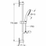 Columna de Ducha Grohe Vitalio Start 110 Plástico | Tienda24 Tienda24.eu