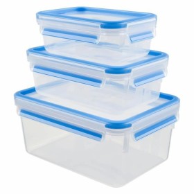 Set of Stackable Hermetically-sealed Kitchen Containers Tefal Plastic (3 Pieces) by Tefal, Food storage - Ref: S7179801, Pric...