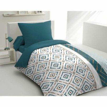 Bettdeckenbezug HOME LINGE PASSION Ethno Blau 140 x 200 cm | Tienda24 - Global Online Shop Tienda24.eu